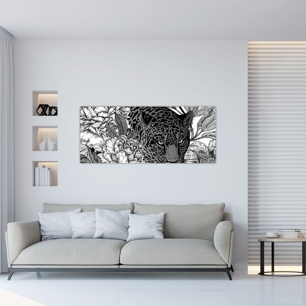 Tablou - Grădină exotică (120x50 cm)