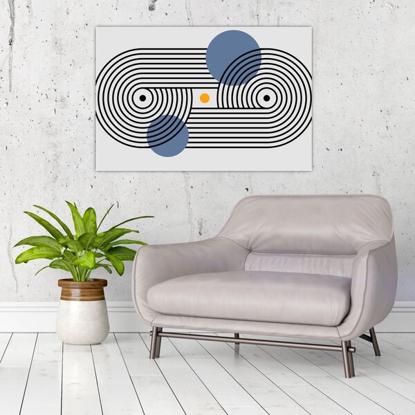 Tablou - Abstracție minimalistă N⁰3 (90x60 cm)