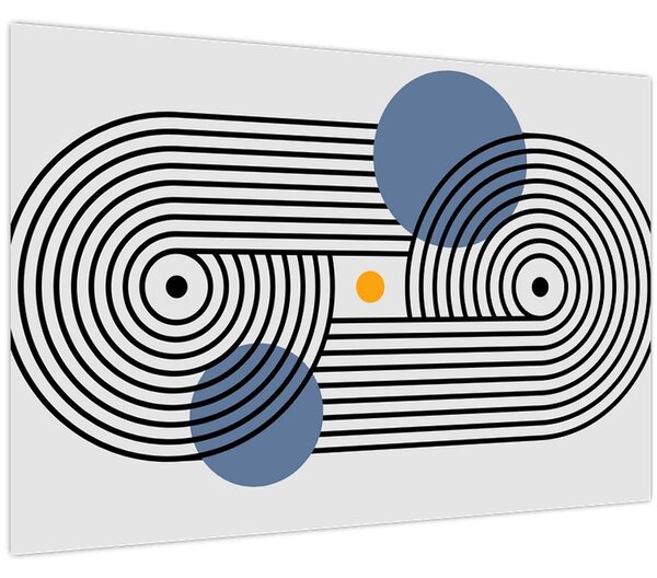 Tablou - Abstracție minimalistă N⁰3 (90x60 cm)