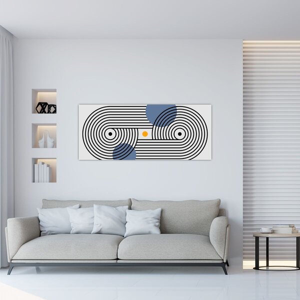 Tablou - Abstracție minimalistă N⁰3 (120x50 cm)