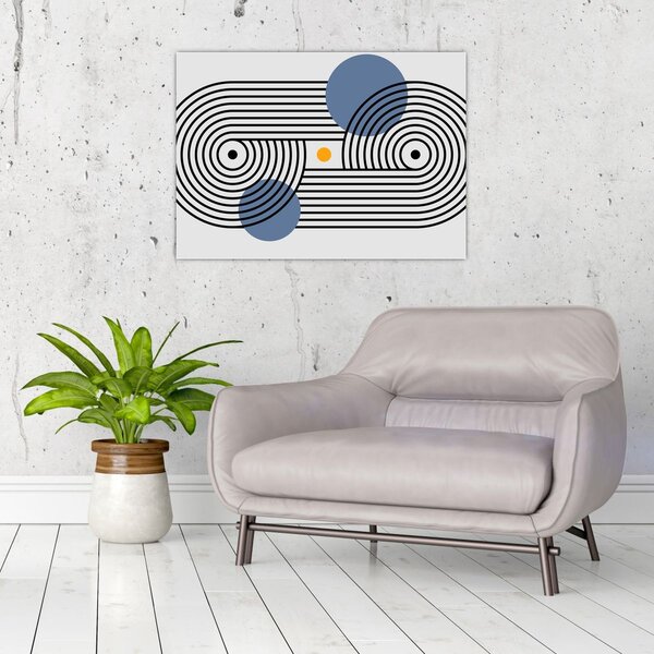 Tablou - Abstracție minimalistă N⁰3 (70x50 cm)