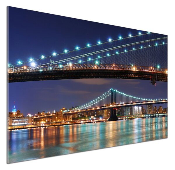 Panou sticlă decorativa bucătărie Manhattan New York City