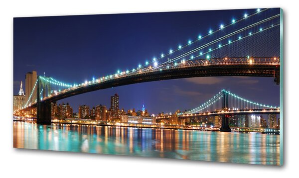 Panou sticlă decorativa bucătărie Manhattan New York City