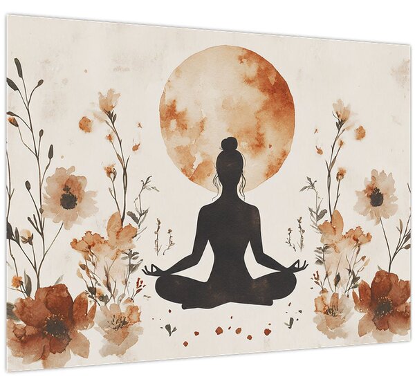 Tablou - Yoga Portocalie (70x50 cm)