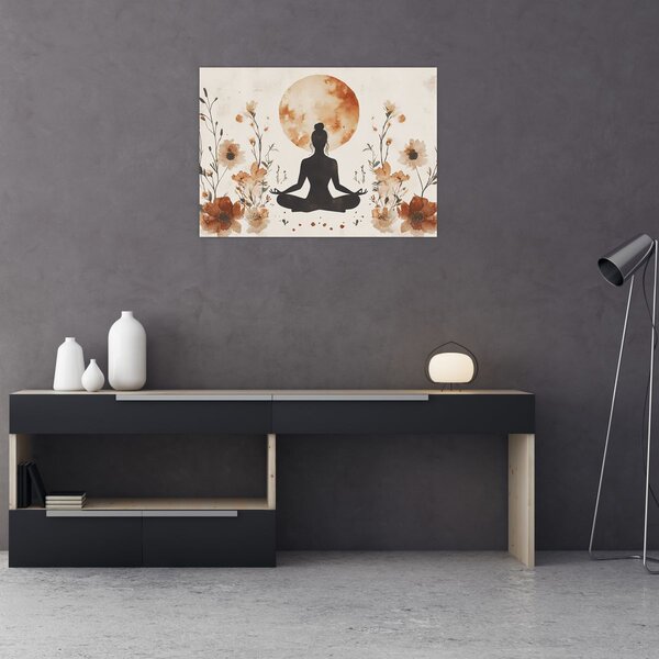 Tablou - Yoga Portocalie (70x50 cm)