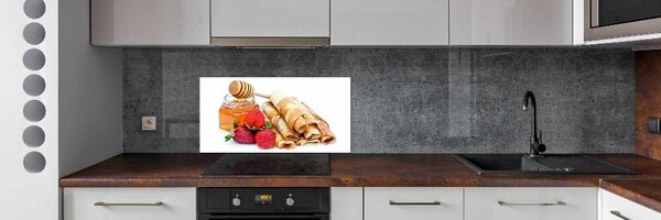 Panou sticla securizata bucatarie clatite delicioase