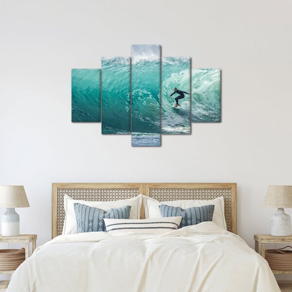 Tablou cu surferi (150x105 cm)