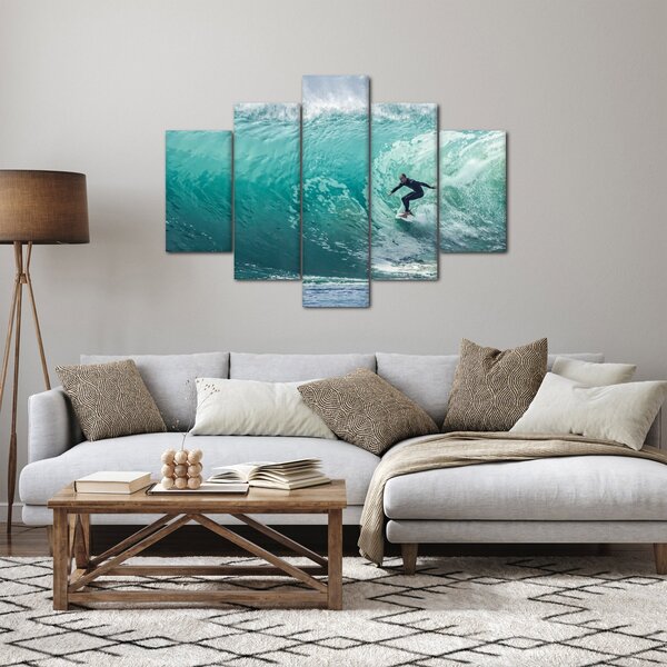 Tablou cu surferi (150x105 cm)