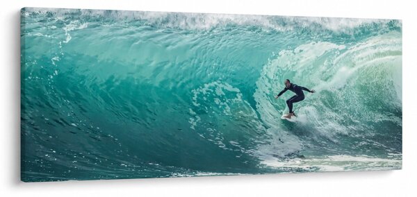 Tablou cu surferi (120x50 cm)