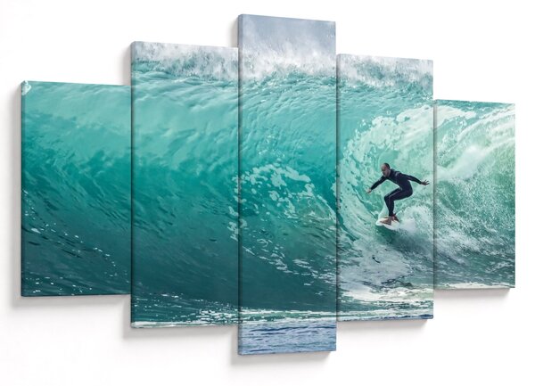 Tablou cu surferi (150x105 cm)