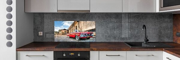 Sticlă pentru bucătărie roșu Chevrolet