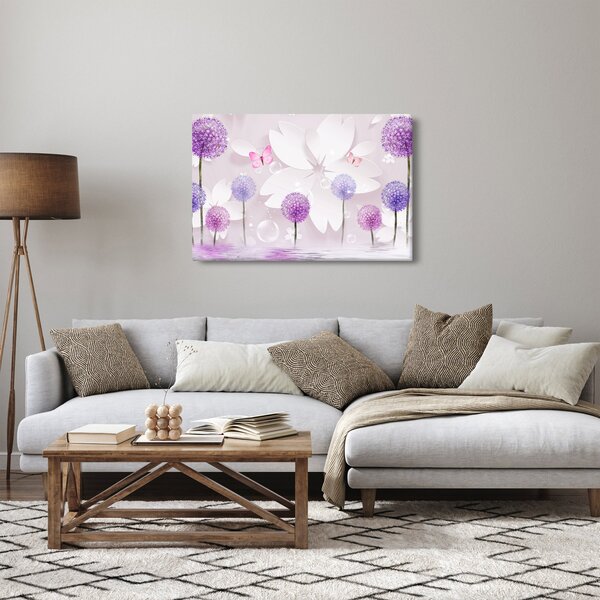 Tablou - Pe râul florilor (90x60 cm)