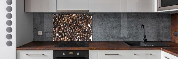 Panou sticla securizata bucatarie Boabe de cafea