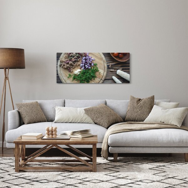 Tablou - Din tocătorul bucătăriei (120x50 cm)