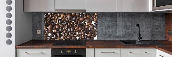 Panou sticla securizata bucatarie Boabe de cafea