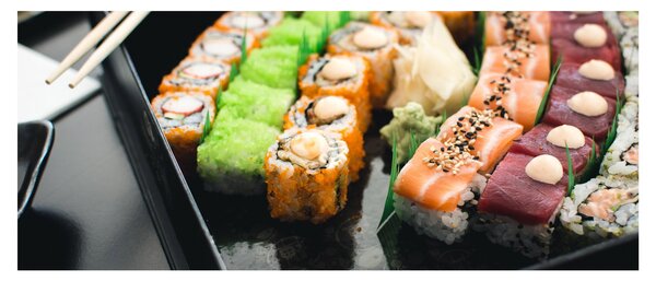 Tablou - Sushi (120x50 cm)
