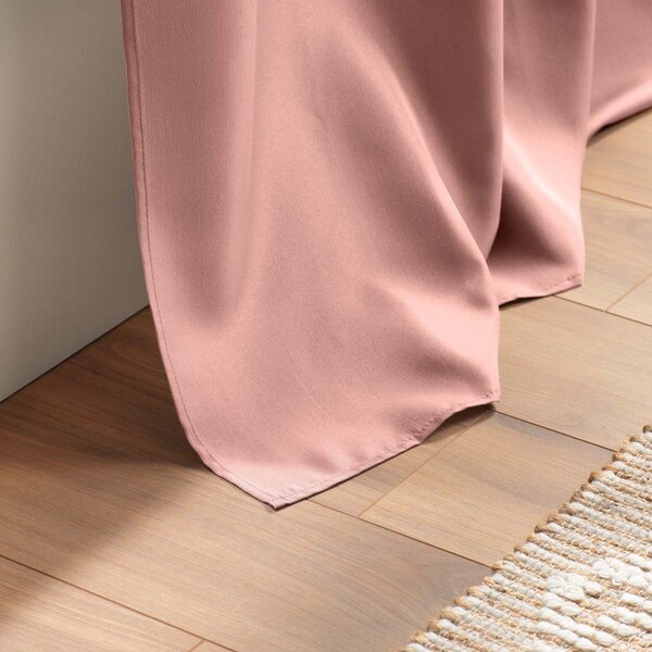 Draperie roz 140x260 cm Essentiel – douceur d'intérieur