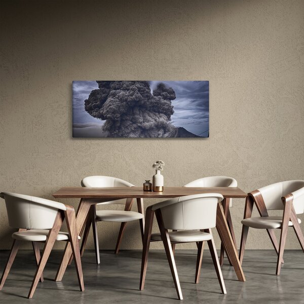 Tablou - Erupție vulcanică (120x50 cm)