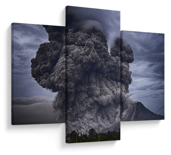 Tablou - Erupție vulcanică (90x60 cm)