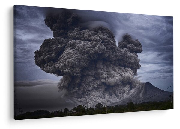 Tablou - Erupție vulcanică (90x60 cm)