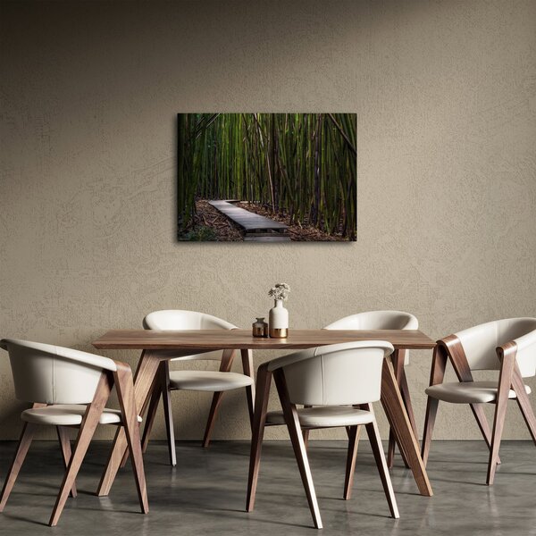 Tablou - Între bambus (70x50 cm)