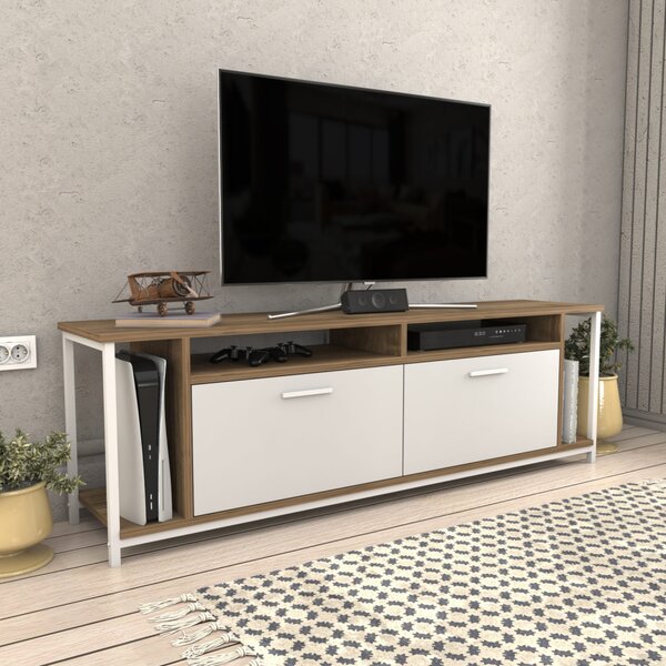 Omar - White, Walnut