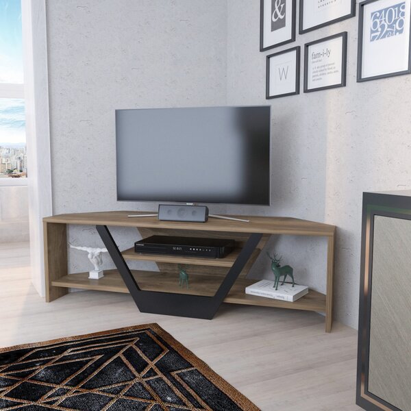 Sares - Walnut, Black