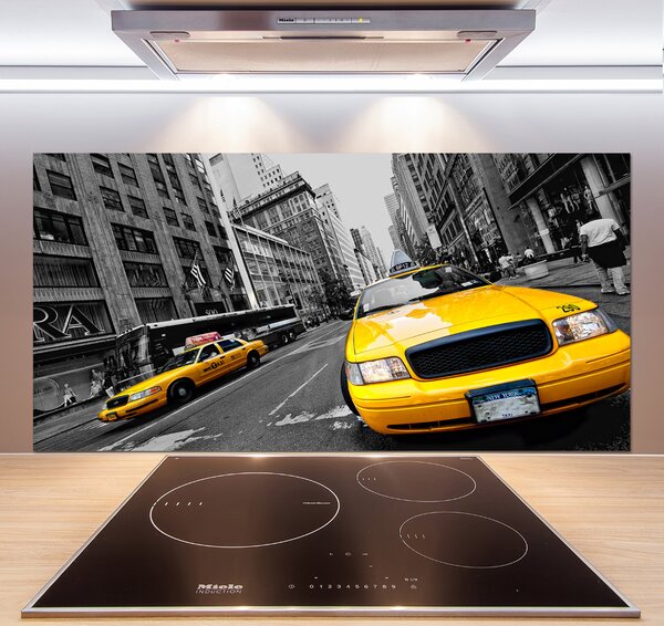Sticlă bucătărie New York taxiuri