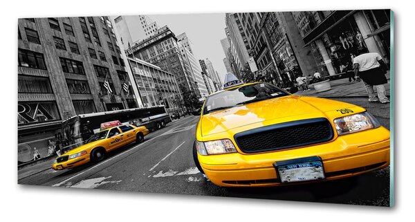 Sticlă bucătărie New York taxiuri