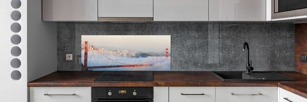Sticlă pentru bucătărie Podul din San Francisco