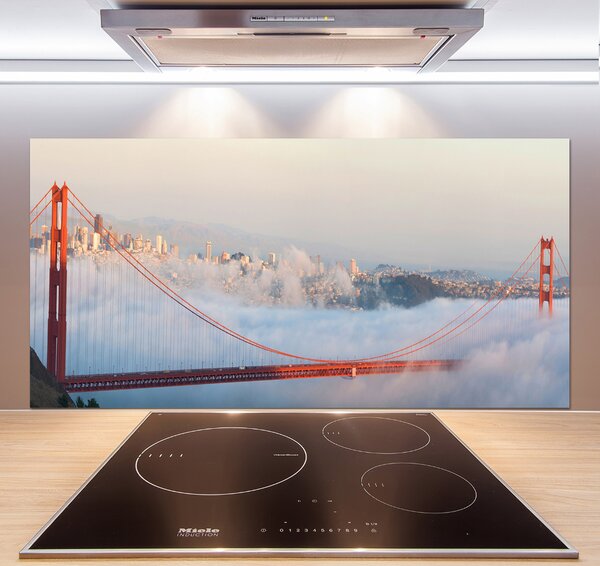 Sticlă pentru bucătărie Podul din San Francisco