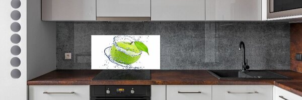 Panou sticla securizata bucatarie Mar verde