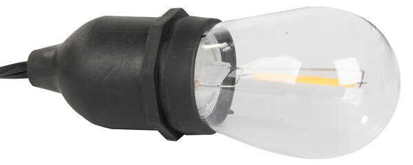 Ghirlanda luminoasa de gradina cu LED LUCENT, 15 m