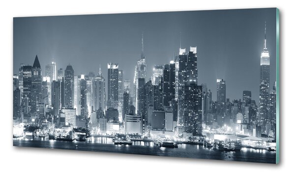 Sticlă printata bucătărie Manhattan New York City