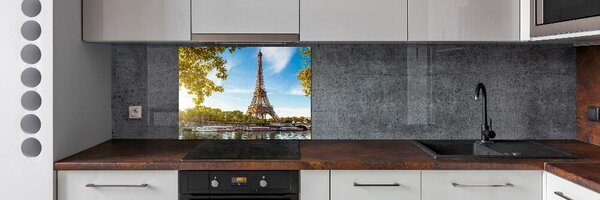Panou sticla securizata bucatarie Turnul Eiffel din Paris