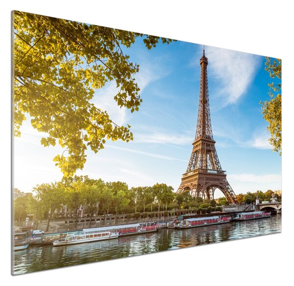 Panou sticla securizata bucatarie Turnul Eiffel din Paris