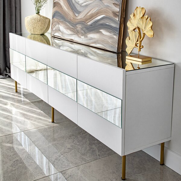 Leon - White, Gold