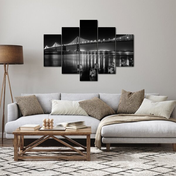 Tablou - pod albnegru (150x105 cm)