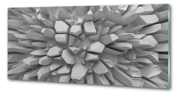 Sticlă pentru bucătărie 3D Abstracție