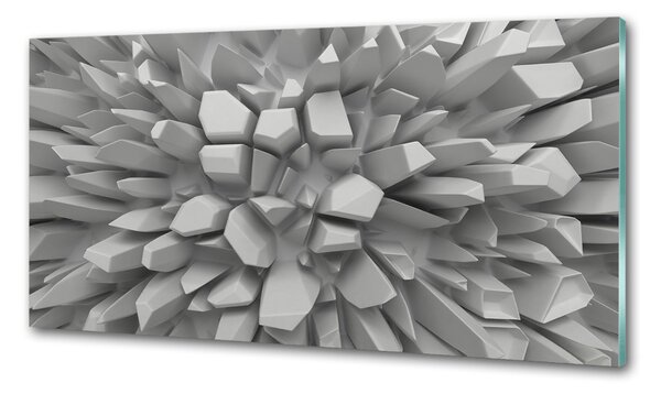 Sticlă pentru bucătărie 3D Abstracție