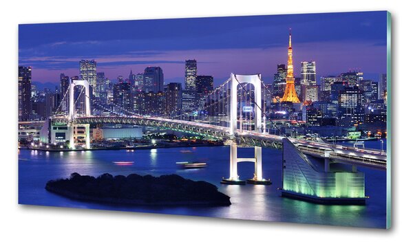 Sticlă bucătărie Podul din Tokyo