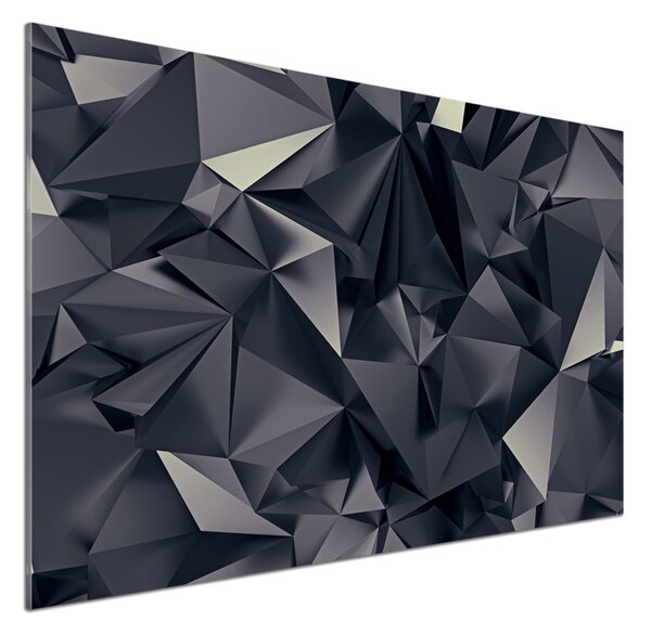 Panou sticlă bucătărie abstract