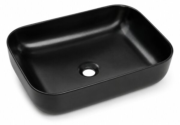 Lavoar pe blat negru mat 8509BM