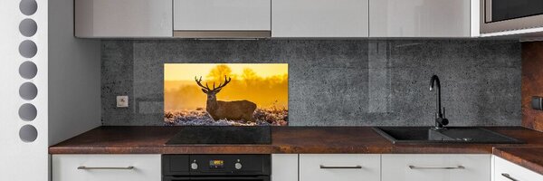 Panou de bucătărie Sunrise Deer