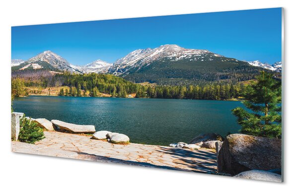 Panouri de sticlă lac de munte