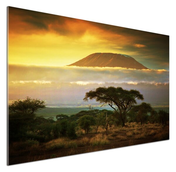 Sticlă bucătărie Kilimanjaro Kenya