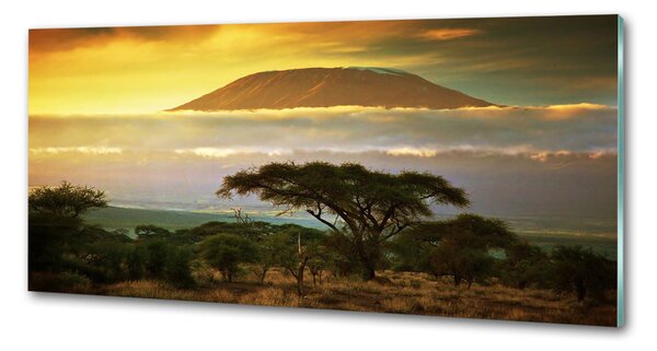 Sticlă bucătărie Kilimanjaro Kenya
