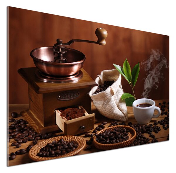 Panou sticlă bucătărie O ceașcă de espresso