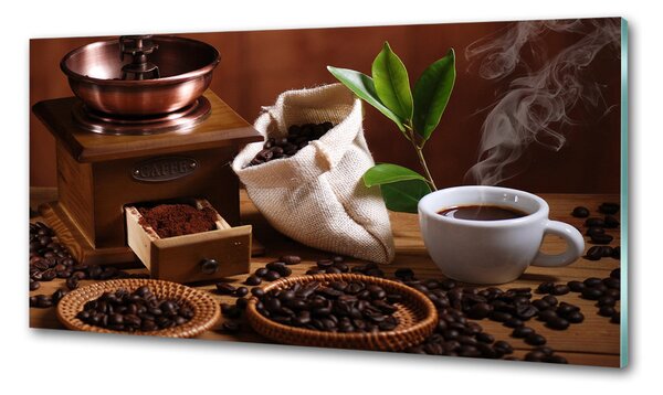 Panou sticlă bucătărie O ceașcă de espresso