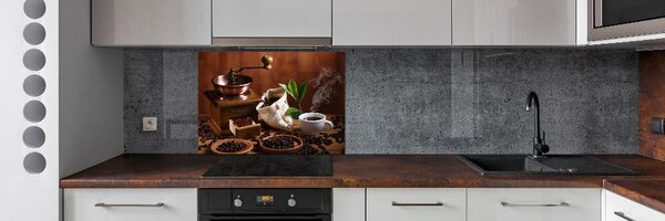 Panou sticlă bucătărie O ceașcă de espresso